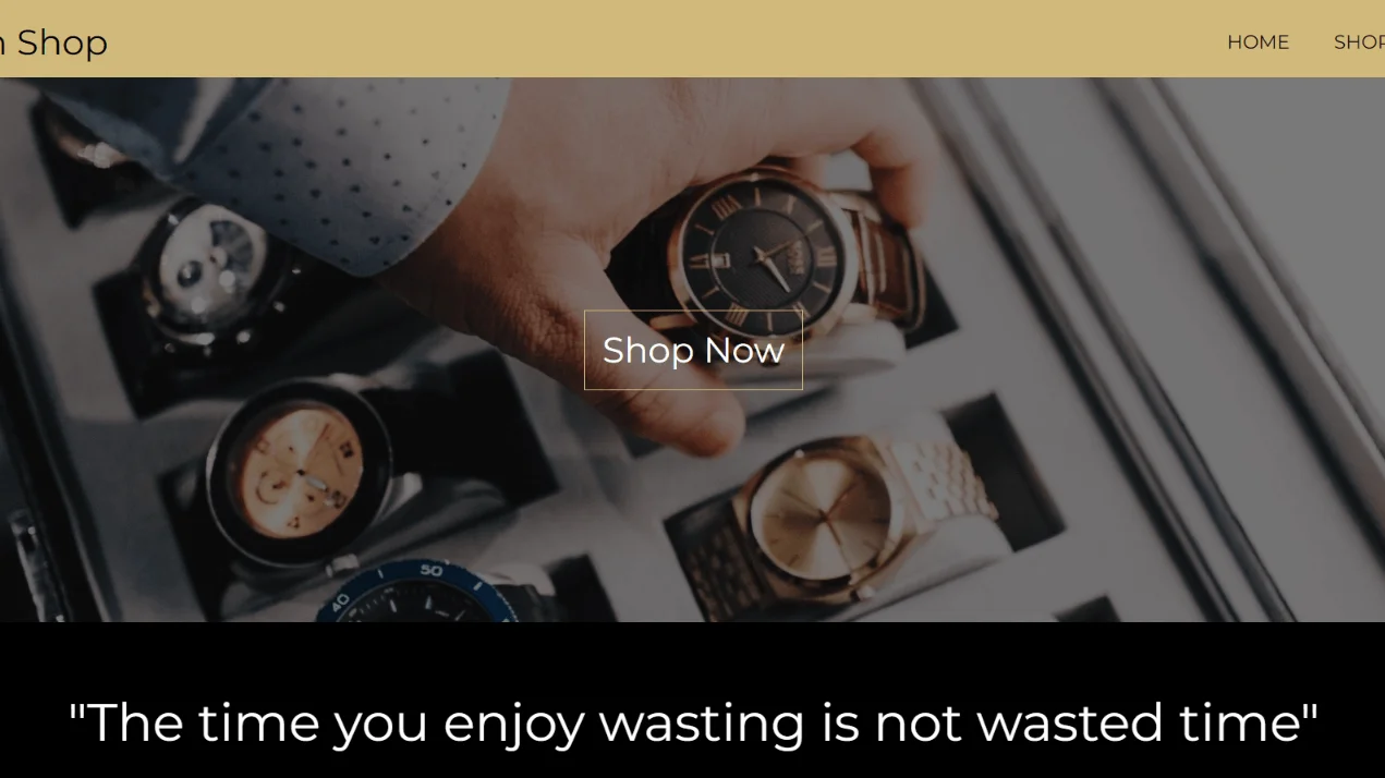 Watch Shop